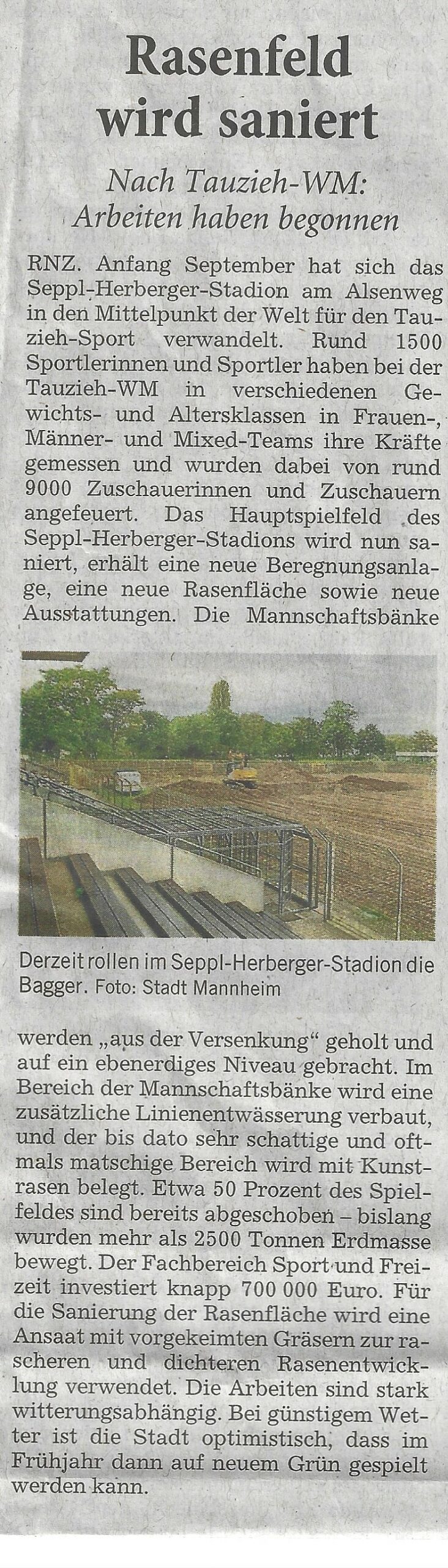Artikel RNZ, 07.10.2024